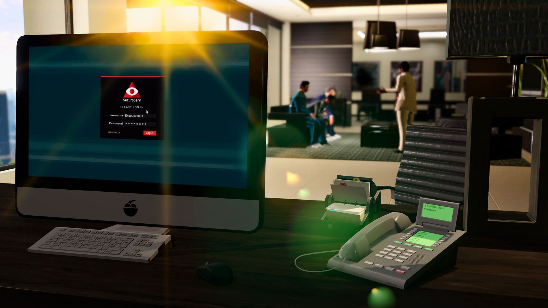 A picture of the inside of an Executive Office (Image via Rockstar Games)